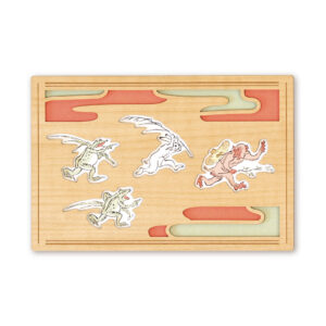 ご希望額まで値下げ～@孔雀・猛虎・滝鯉 いろいろ鳥獣画の肉筆掛軸3本セット 鳥獣戯画 追いかけっこ | CRUCIAL【クルーシャル】ー文具、インテリア